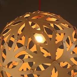 Lampadario in metallo in stile moderno e contemporaneo mini