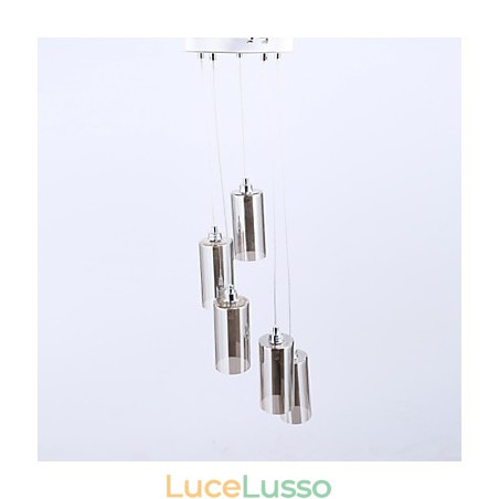 Lampada in vetro trasparente semplice moderna creativa Lampada in vetro trasparente semplice moderna creativa
