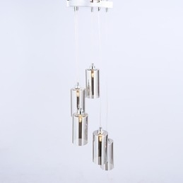 Lampada in vetro trasparente semplice moderna creativa