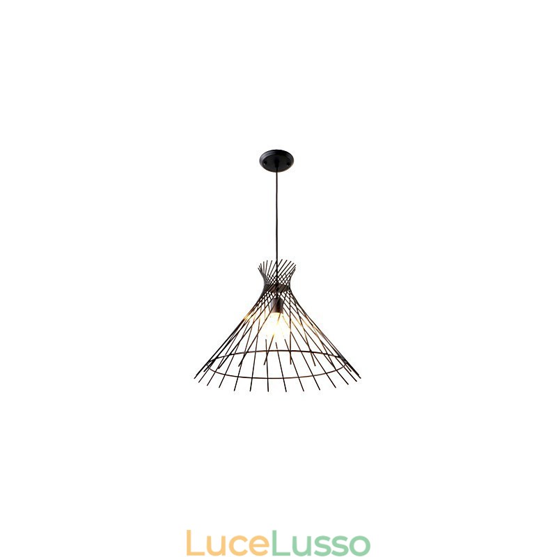 Lampadario a sospensione Mini stile rustico Lodge Retro Garage Metallo