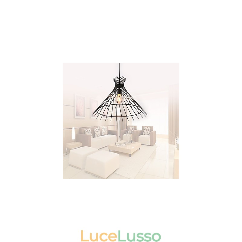 Lampadario a sospensione Mini stile rustico Lodge Retro Garage Metallo