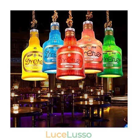 Lampada a sospensione retrò semplice americana Lampada a sospensione a testa singola Lampada a sospensione Lampada a sospensione retrò semplice americana Lampada a sospensione a testa singola Lampada a sospensione