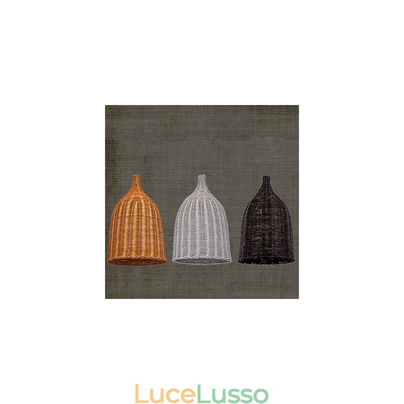 Lampadario in rattan Lampadario Lampadario Lampadario creativo retrò in rattan