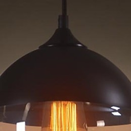WestMenLights Modern Vintage Glass Ceiling Pendant Light 200mm Diametro