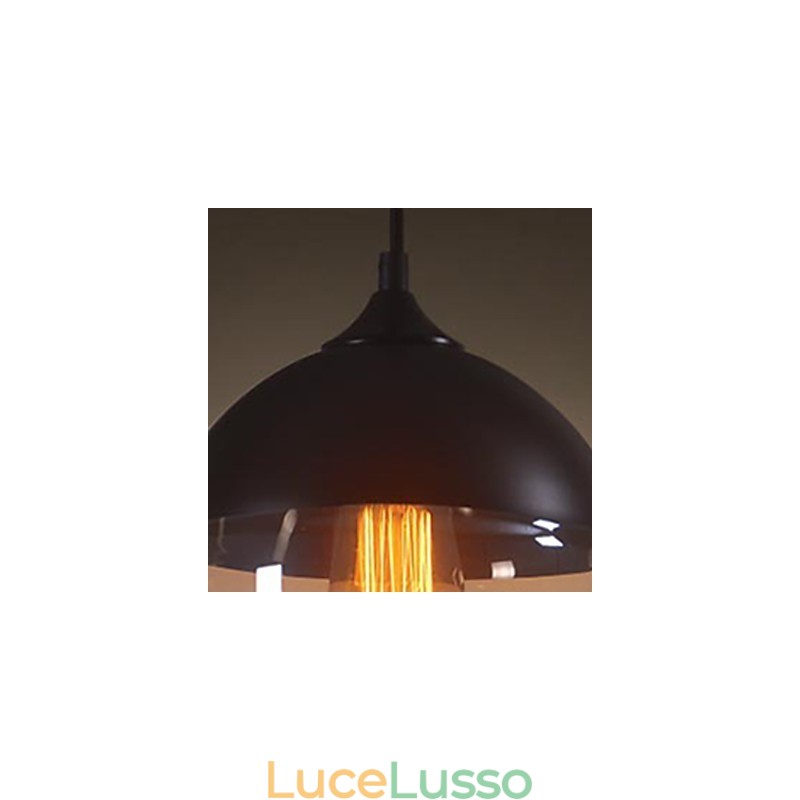 WestMenLights Modern Vintage Glass Ceiling Pendant Light 200mm Diametro