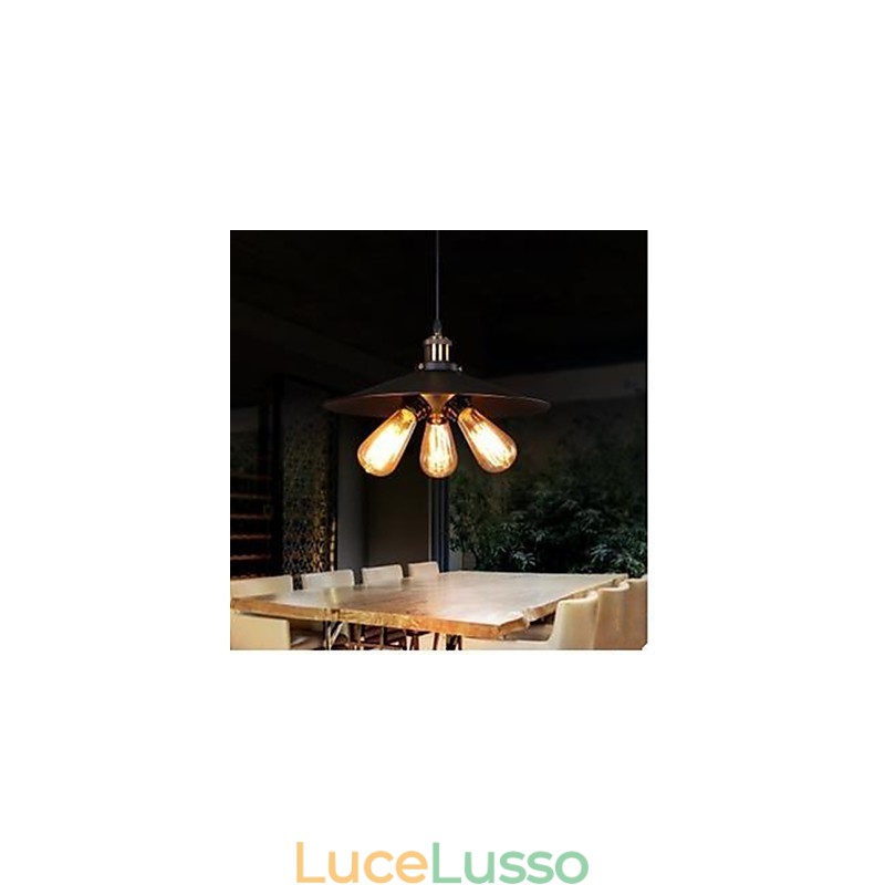 Lampada a sospensione a triangolo Copper Head