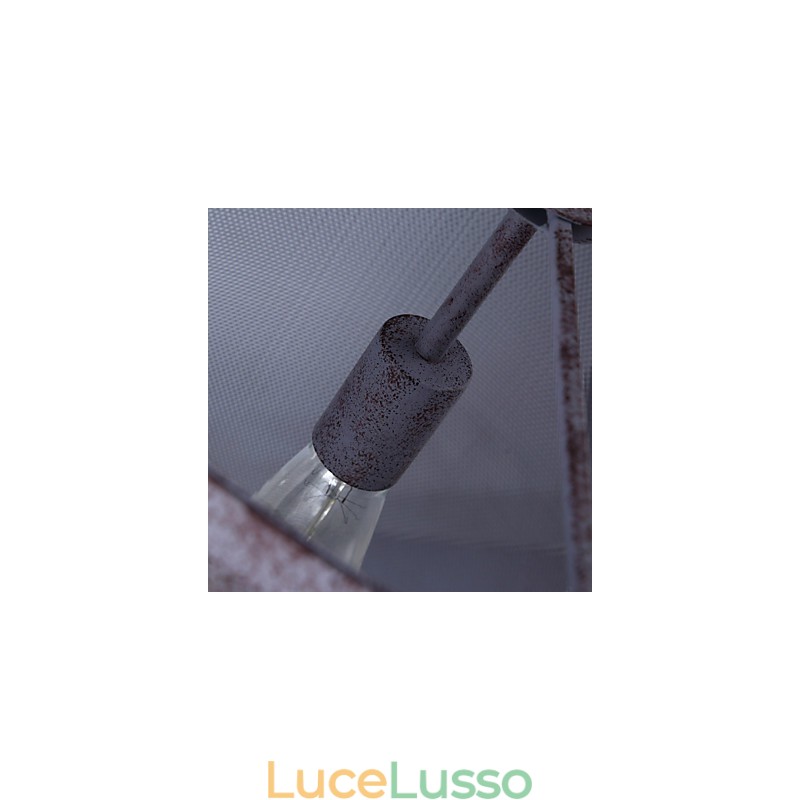 Lampadario in metallo in stile moderno e contemporaneo mini