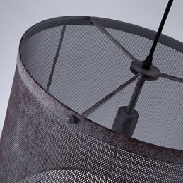Lampadario in metallo in stile moderno e contemporaneo mini