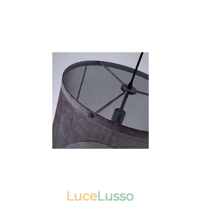 Lampadario in metallo in stile moderno e contemporaneo mini