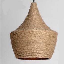Lampadario retrò A Industrial Hemp