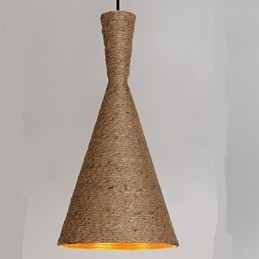 Lampadario retrò industriale Canapa