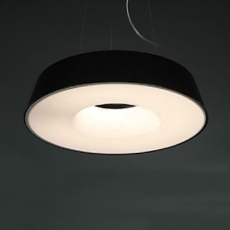 5Luce pendente in metallo con pittura contemporanea moderna