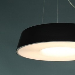5Luce pendente in metallo con pittura contemporanea moderna
