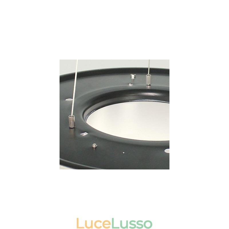 5Luce pendente in metallo con pittura contemporanea moderna