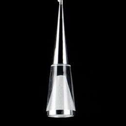 Lampada a sospensione moderna contemporanea in metallo a 3 luci