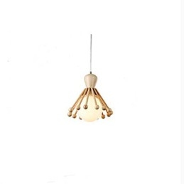 Lampadario in legno da giardino Lampadario in legno nordico semplice