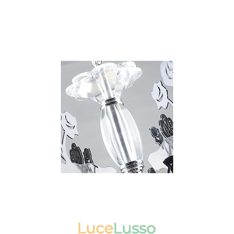 Lampadario moderno contemporaneo in metallo