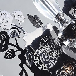 Lampadario moderno contemporaneo in metallo