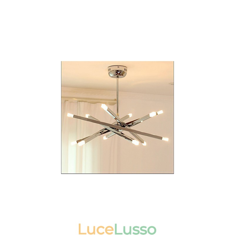 Lampade di design per illuminazione creativa di moda Lampadario a 12 luci