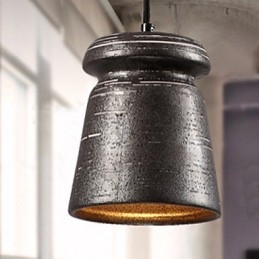 Lampadario da sala da tè in ceramica retrò con personalità