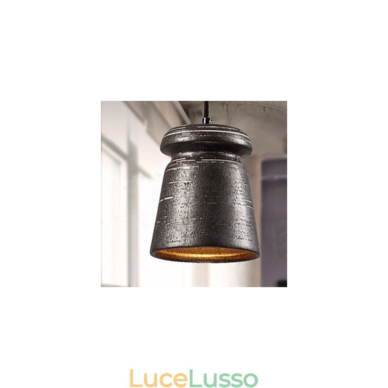 Lampadario da sala da tè in ceramica retrò con personalità