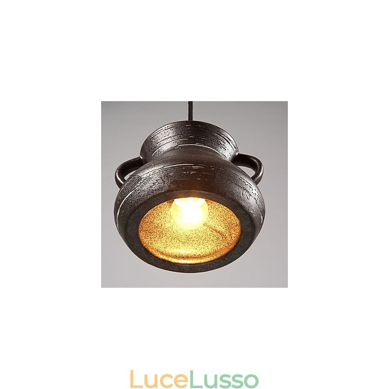 Lampadario da sala da tè in ceramica retrò con personalità