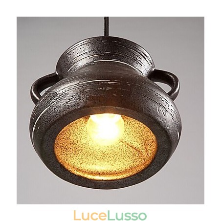 Lampadario da sala da tè in ceramica retrò con personalità Lampadario da sala da tè in ceramica retrò con personalità