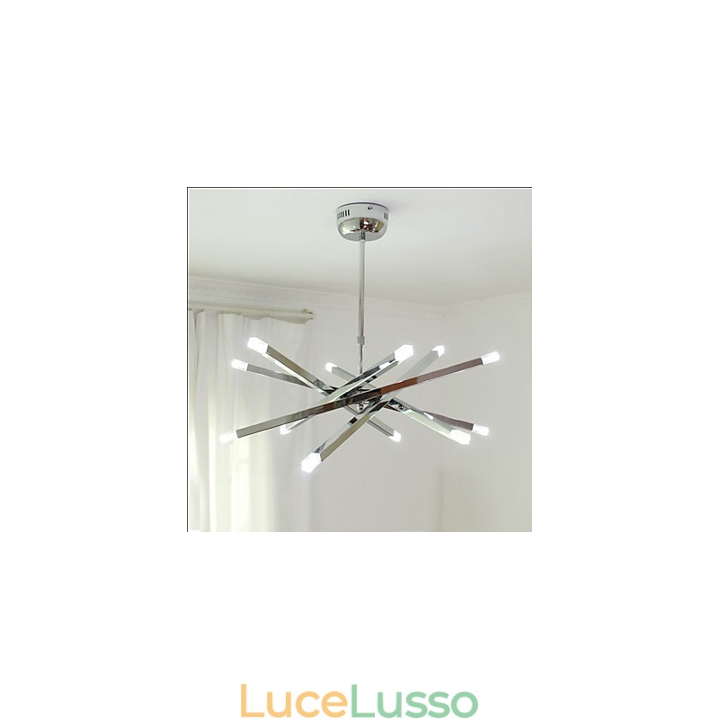 Lampade di design per illuminazione creativa di moda Lampadario a 12 luci
