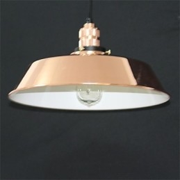 Diametro del lampadario retrò minimalista con copertura unica da 360 mm