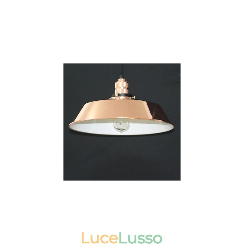 Diametro del lampadario retrò minimalista con copertura unica da 360 mm