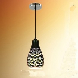 Semplice tavolo 3D in vetro creativo pendente