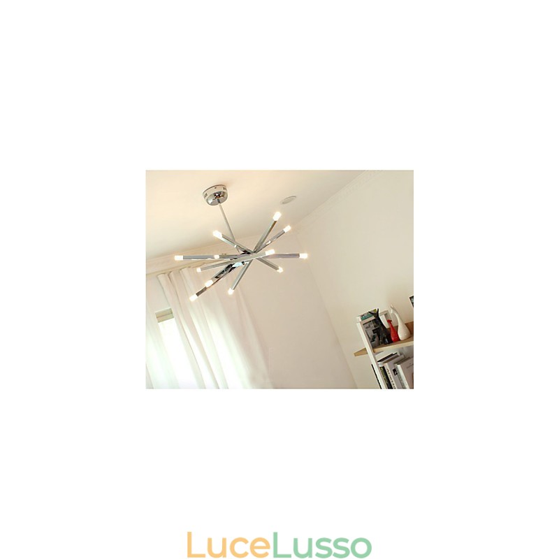 Lampade di design per illuminazione creativa di moda Lampadario a 12 luci