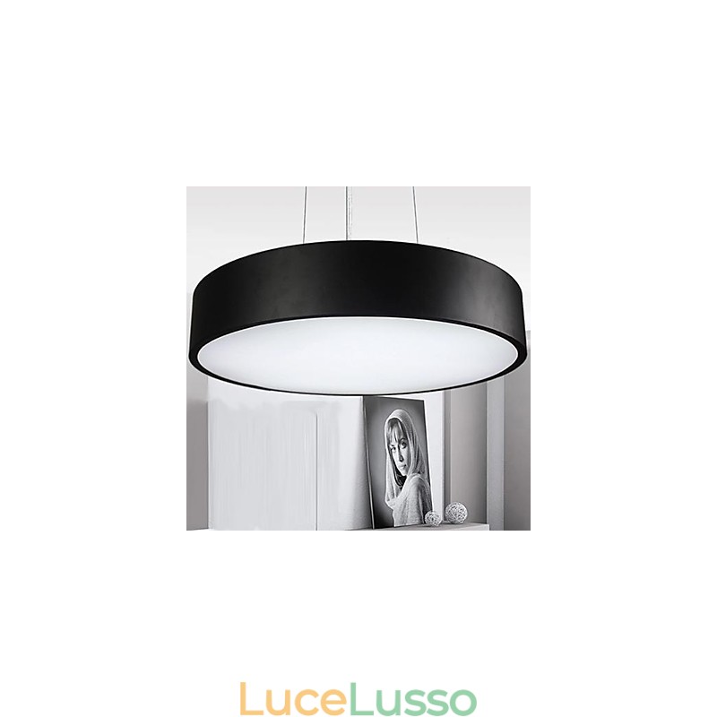 Lampada a sospensione moderna in metallo contemporaneo
