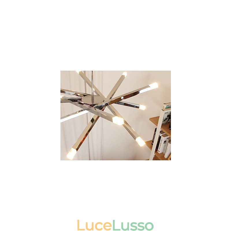 Lampade di design per illuminazione creativa di moda Lampadario a 12 luci