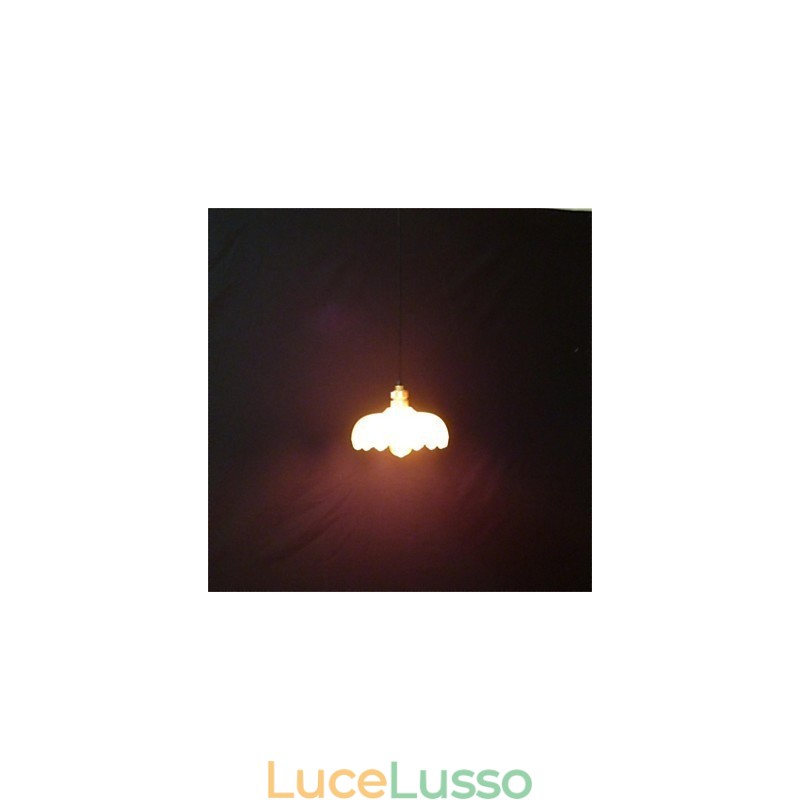 Lampadario in vetro creativo retrò in stile antico Shanghai con fiori