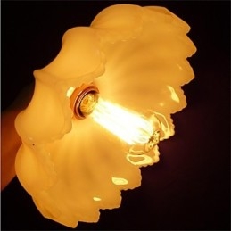 Lampadario in vetro creativo retrò in stile antico Shanghai con fiori