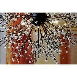 Ciondolo a forma di stella del vento industriale, abbigliamento decorativo, fuochi d'artificio, scintille luminose