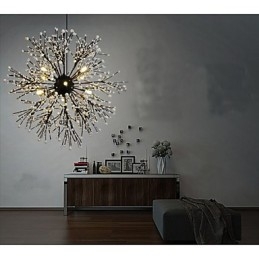 Ciondolo a forma di stella del vento industriale, abbigliamento decorativo, fuochi d'artificio, scintille luminose