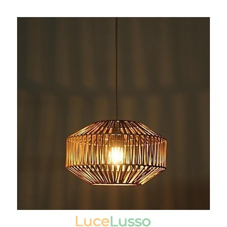 Moderno Contemporaneo Tradizionale Classico Vintage Lanterna Paese Dipinto Lampada a sospensione Sala da pranzo