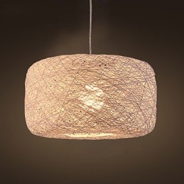 Lampadario di moda europeo moderno minimalista casa lampadario di palline di rattan