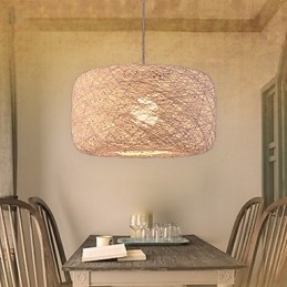 Lampadario di moda europeo moderno minimalista casa lampadario di palline di rattan