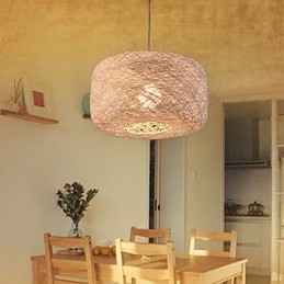 Lampadario di moda europeo moderno minimalista casa lampadario di palline di rattan