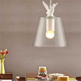 Lampada in vetro a testa singola creativa retrò in stile americano Nordic Cafe