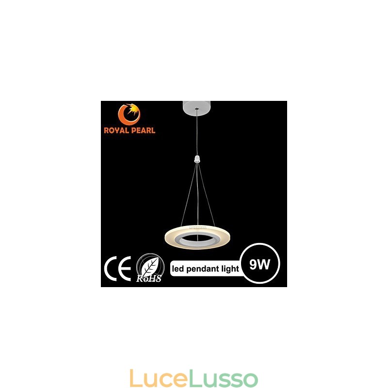 Lampada a sospensione Art Déco da 9 W ad alto costo ed efficacia