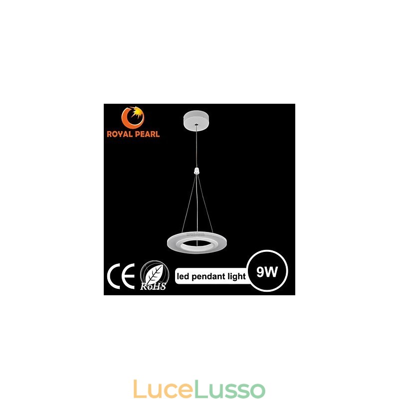 Lampada a sospensione Art Déco da 9 W ad alto costo ed efficacia