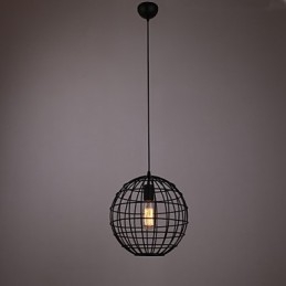 Mini lampada a sospensione sferica 1 luce lavorazione pittura