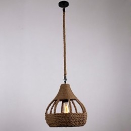 Lampada a sospensione Rope 1 Light Country