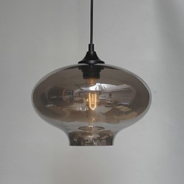 Bubble Design Pendant 1 Luce Minimalista Ferro Dipinto