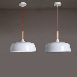 Lampada a sospensione in metallo con pittura di campagna