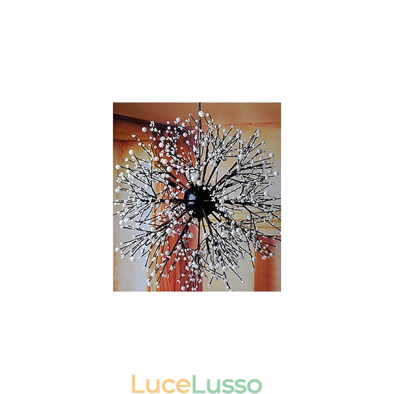 Ciondolo a forma di stella del vento industriale, abbigliamento decorativo, fuochi d'artificio, scintille luminose